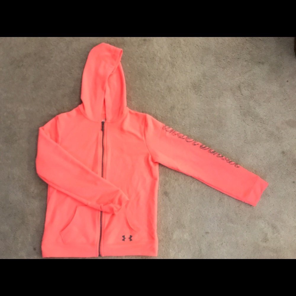 UA girls Zip-up hoodie
